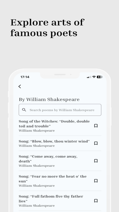 Poetry Pocket - daily poems Screenshot