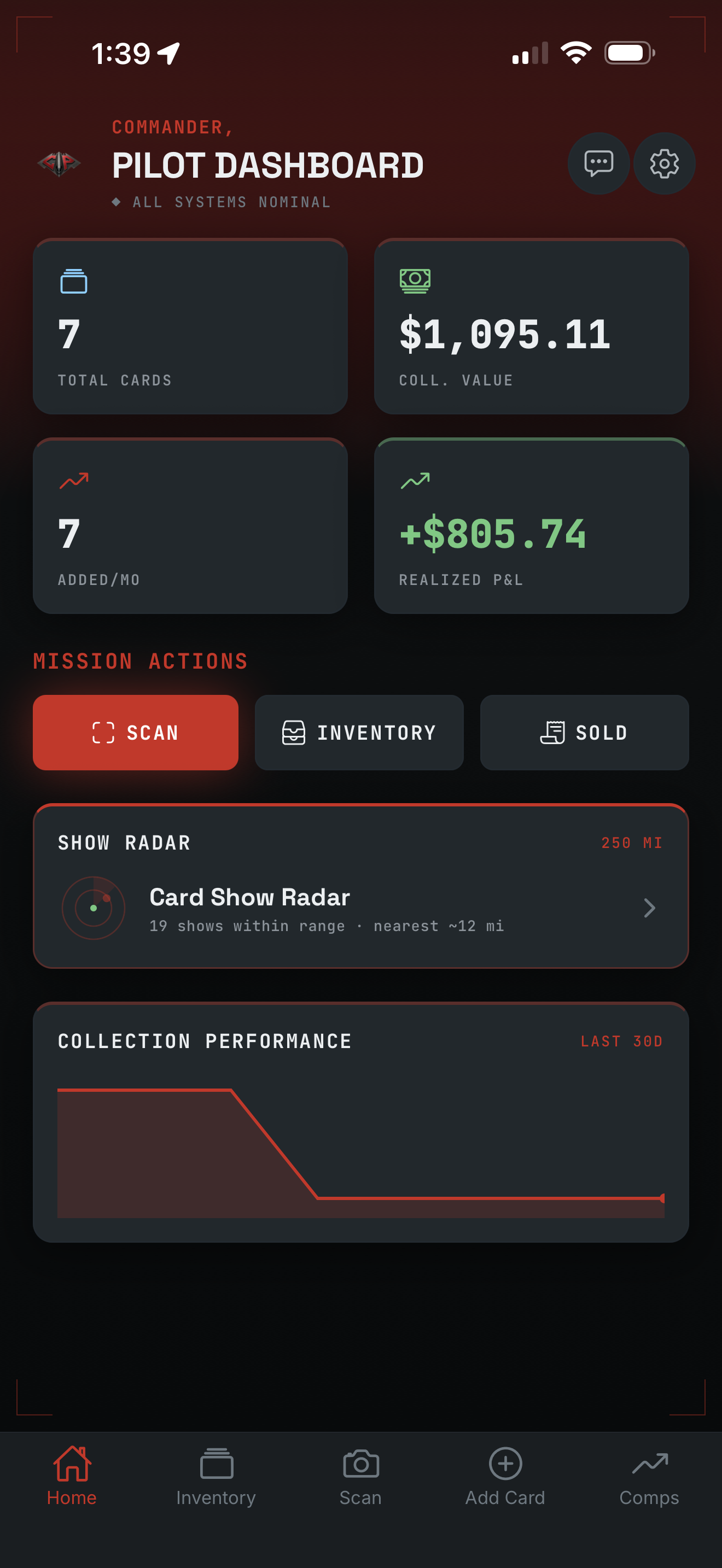 Card Pilot - Collector screenshot 2