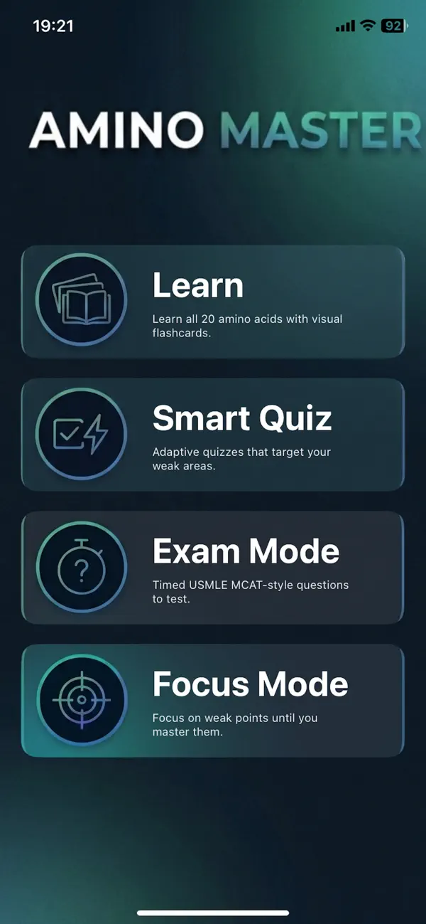 Screenshot #1 pour Amino Master