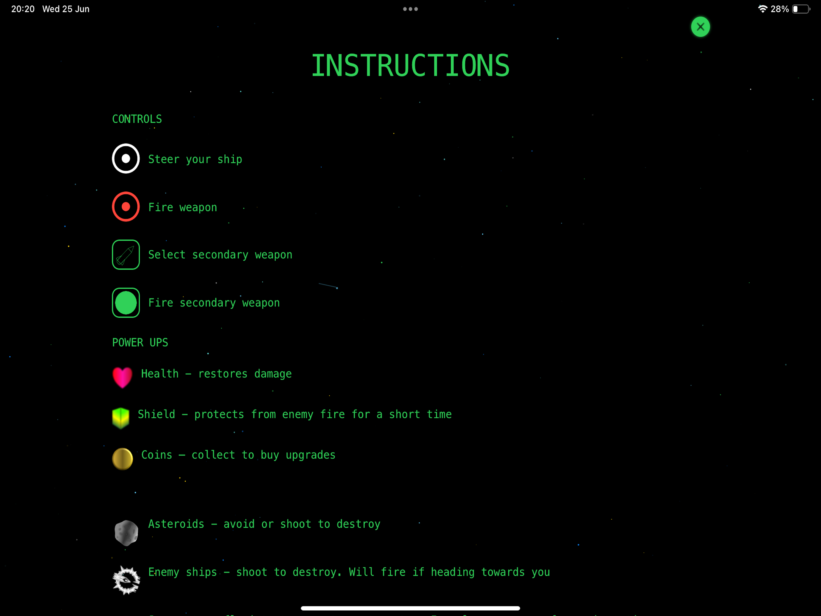 Space Shooter : Star Hordes screenshot 13