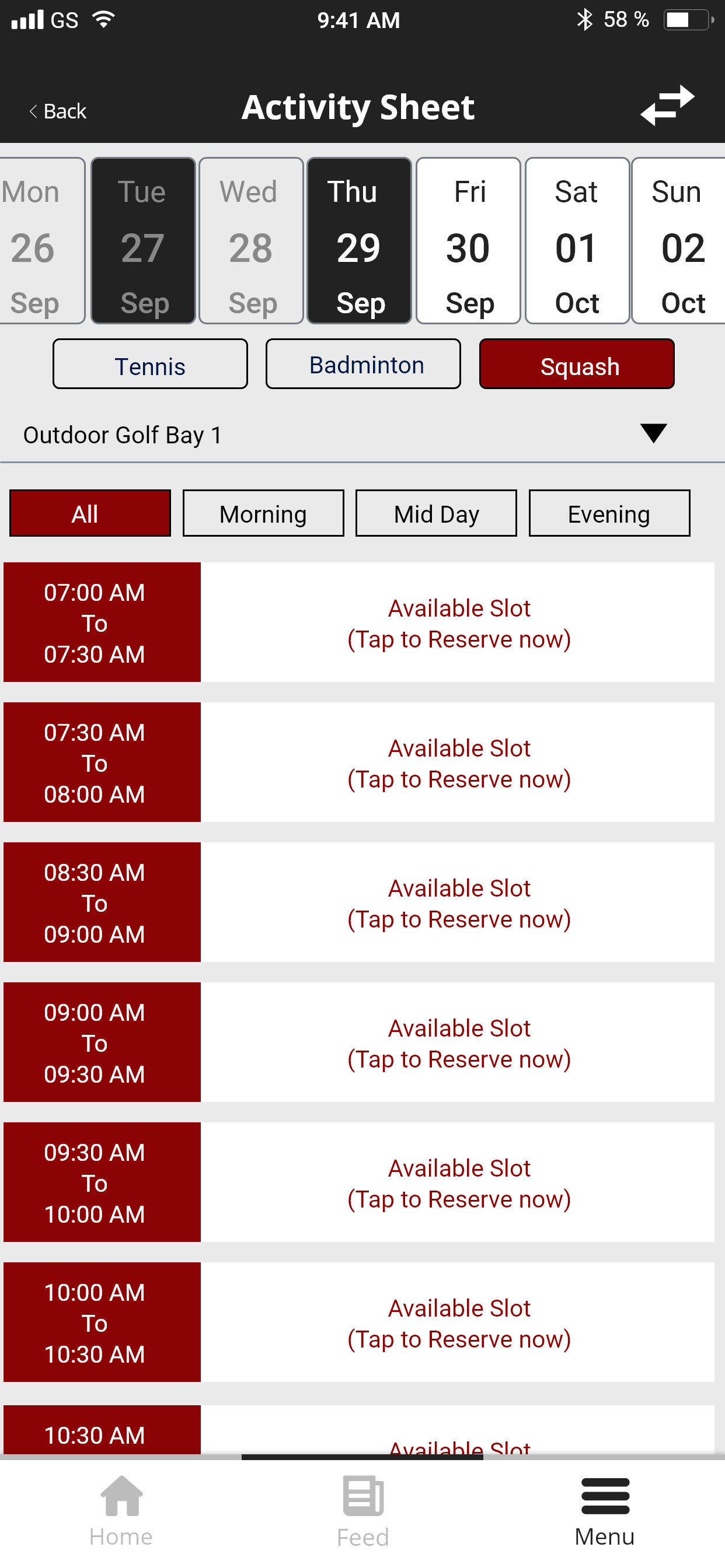Badminton & Racquet Club of TO screenshot 4