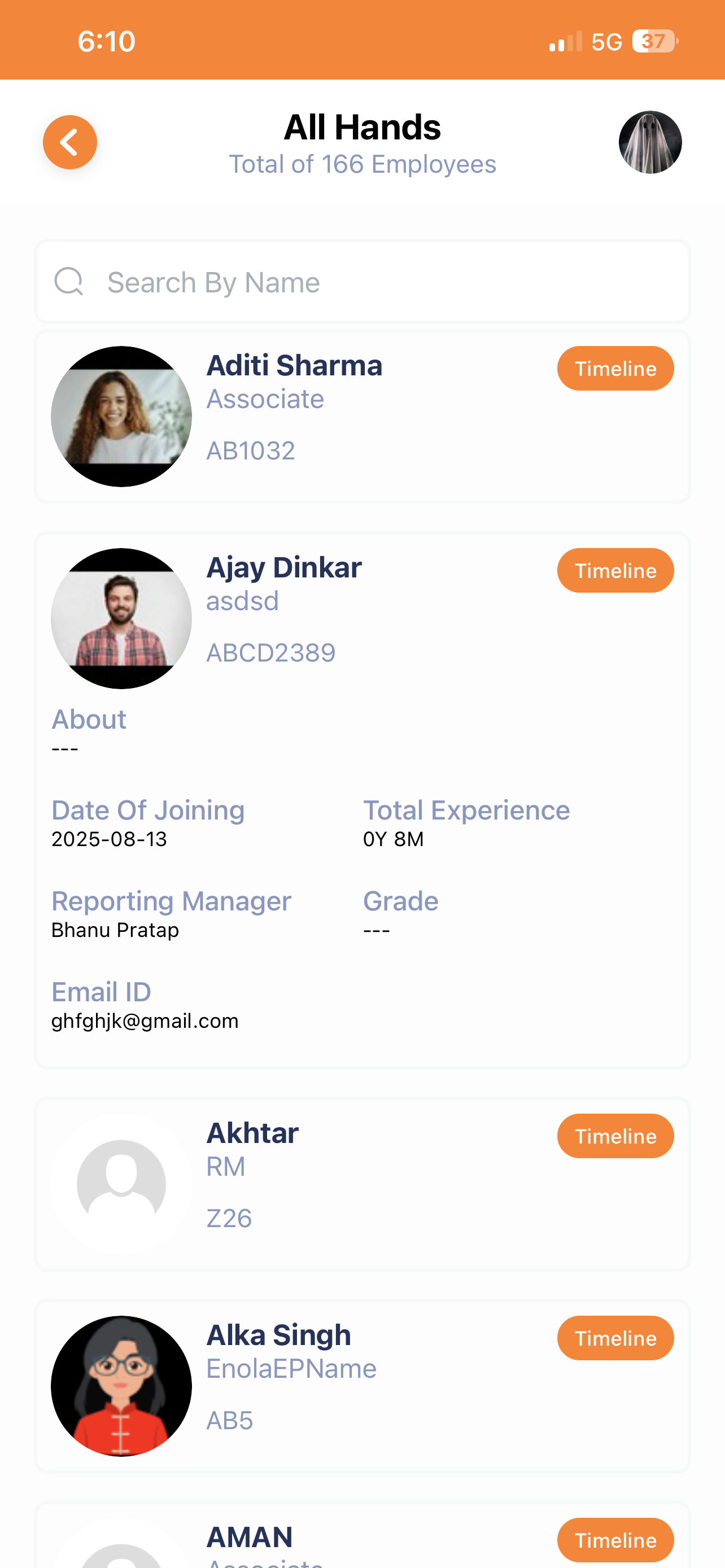 CloveHR screenshot 4