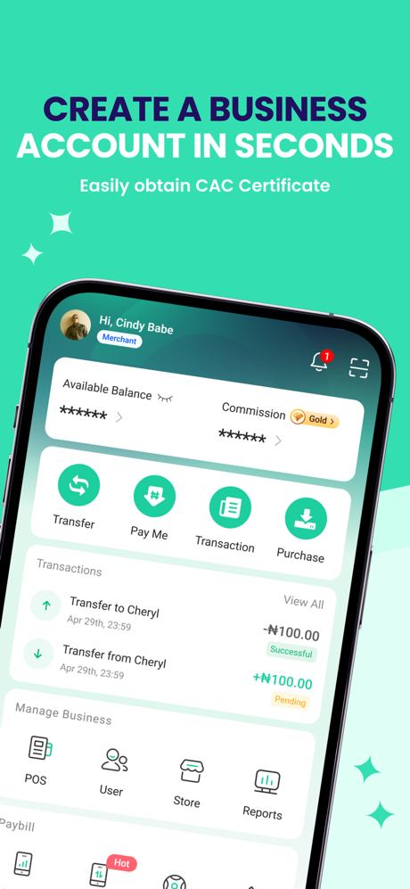 OPay Business screenshot 1