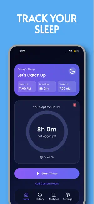Sleepy - Track Your Sleep screenshot 3