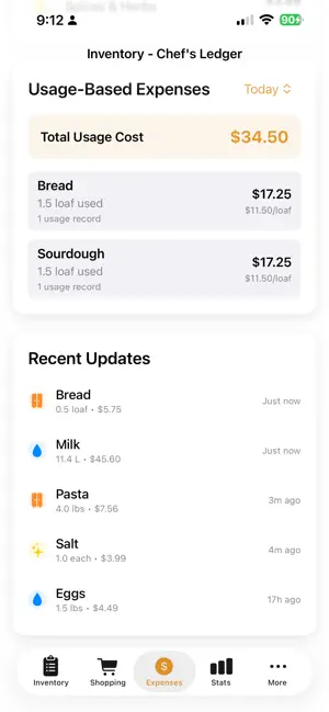 Chef's Ledger screenshot 4