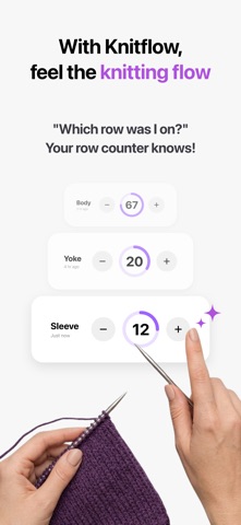 Knitflow — Knitting & Crochet screenshot