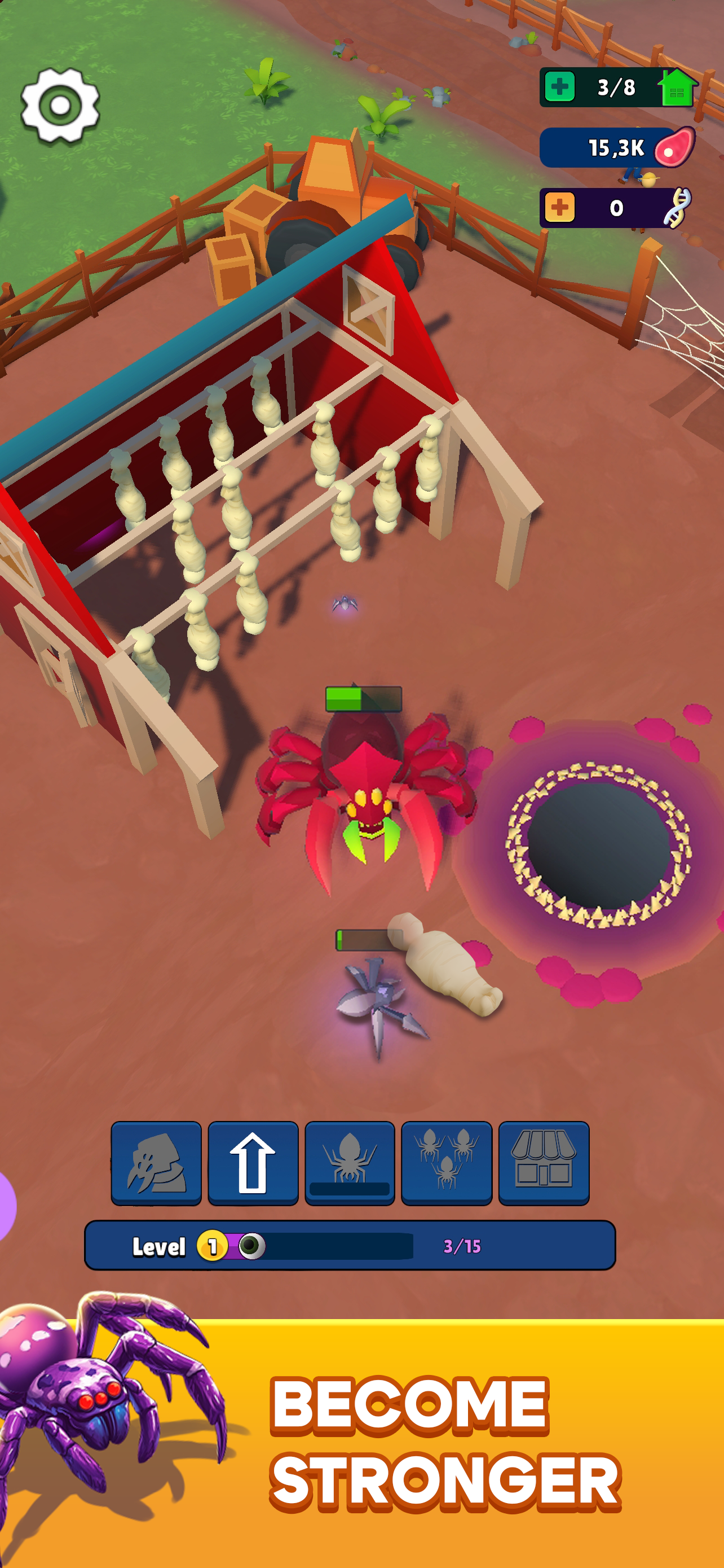 Spider Survival: Defend Nest screenshot 6