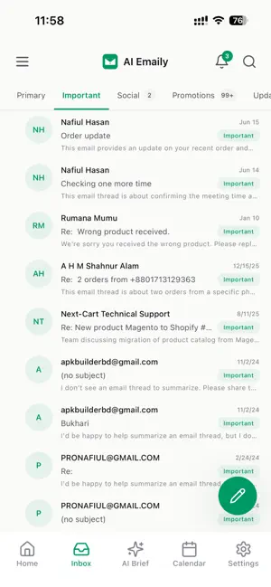 AI Emaily - Unified AI Inbox screenshot 3