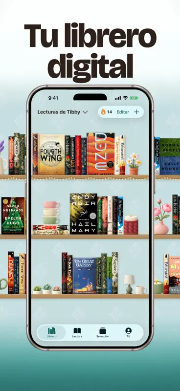 Tibby: Dein Bücherregal screenshot 1 of 8