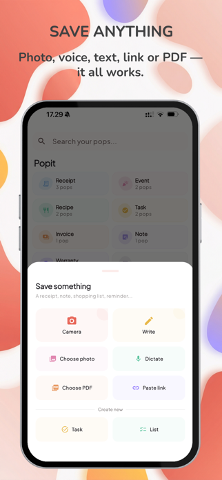 Popit - Your Second Memory Screenshot 2 of 4