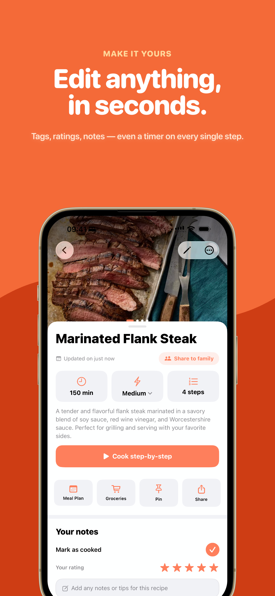 Recipe Notes - My Cookbook screenshot 7
