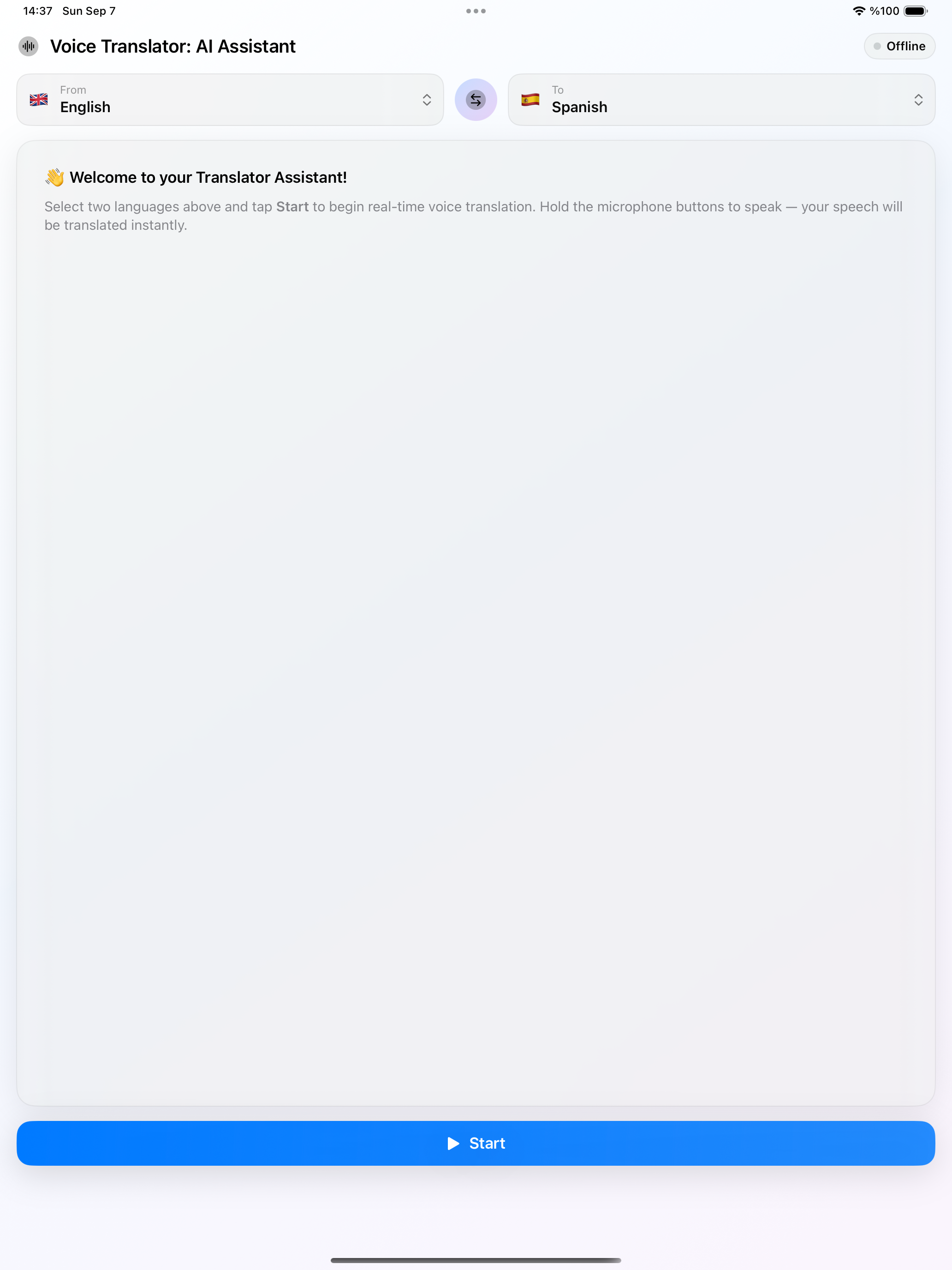 Voice Translator: AI Assistant screenshot 9