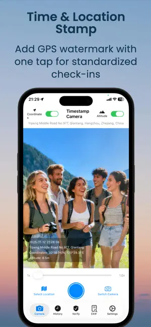 Timestamp Camera-Watermark GPS screenshot 1