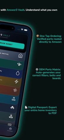 Answer3 Vault iPhone screenshot