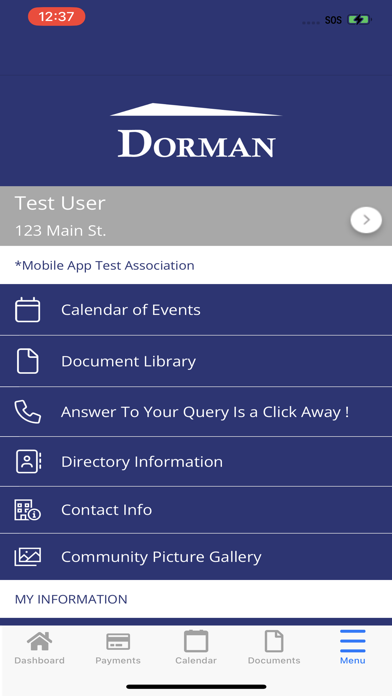 Screenshot 4 of Dorman Association Mgmt Portal App