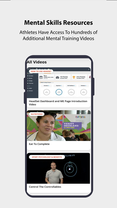 HeadSet Sports Screenshot