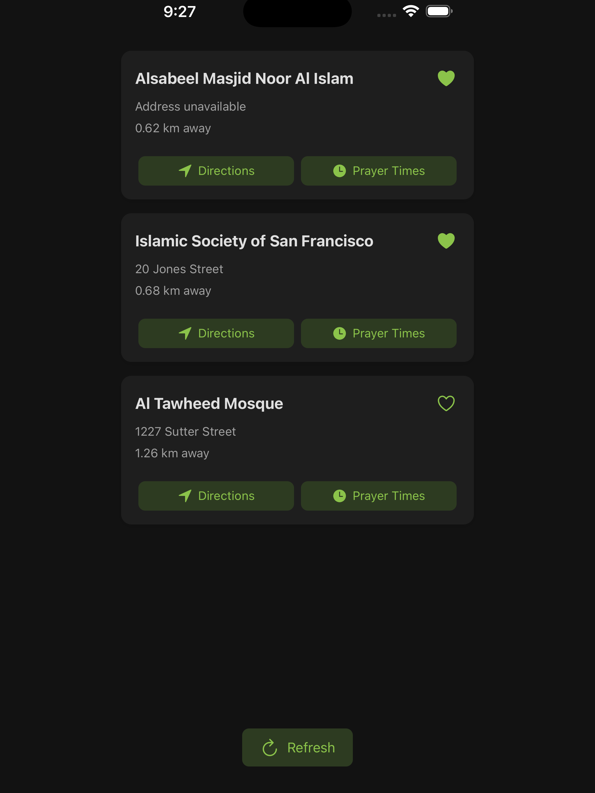 Ummah Masjid Finder