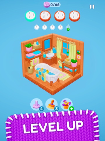 Wool Perfect 3D - Thread Sort iPad screenshot