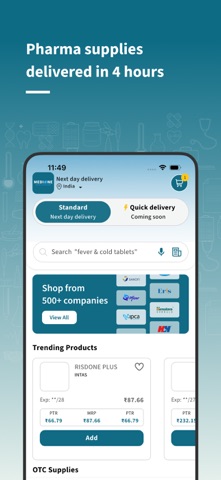 Medione Healthcare screenshot