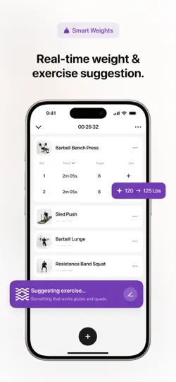 Скриншот Motra AI Workout Fitness Coach на iPhone 5