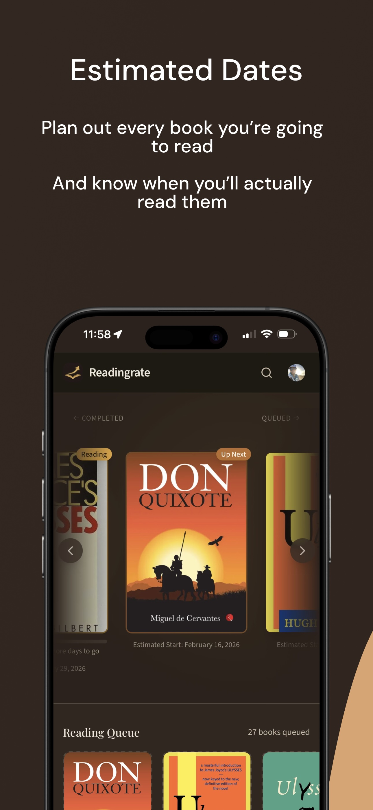 ReadingRate: Book Tracker