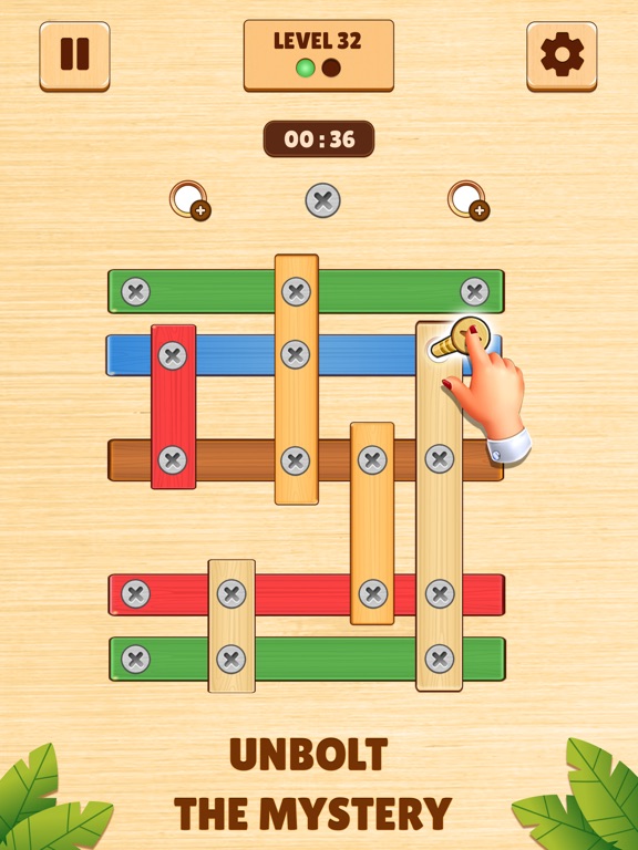 Screenshot #6 pour Bolt Blast Wood Nuts and Bolts