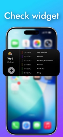 AlarmCal:Daily Routine Planner iPhone screenshot