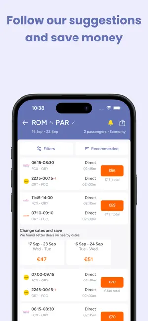 Jetcost: flights and cars screenshot 3