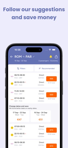 Jetcost: flights and cars screenshot