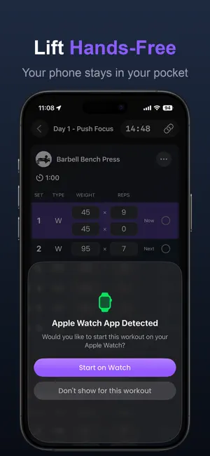 Workout & Meal Log - Iso Lift screenshot 3