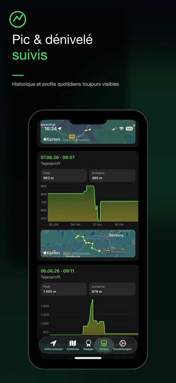 Screenshot #3 pour Altimètre GPS Montagne