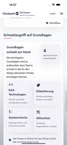 Checkpoint EASexpert screenshot