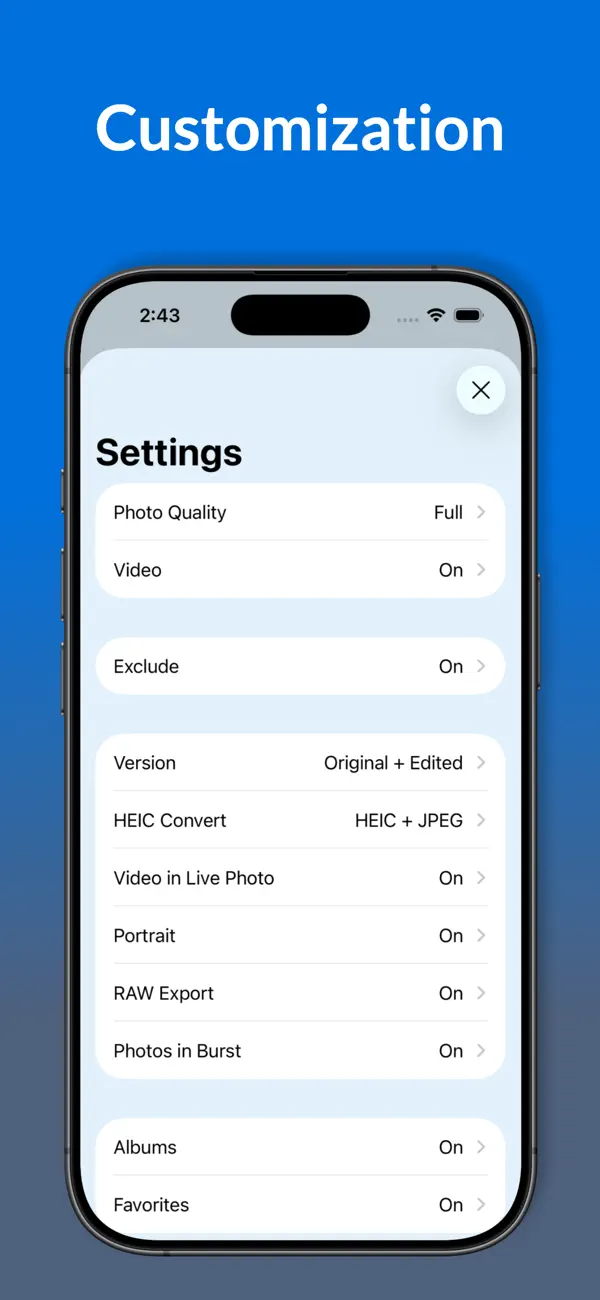 #5. Photos Backup for NAS (iOS) By: Sonar Workshop