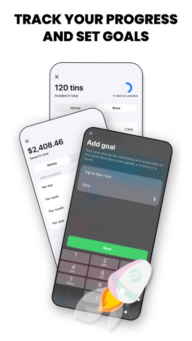 Quit Snus iPhone screenshot 2 - Health & Fitness app