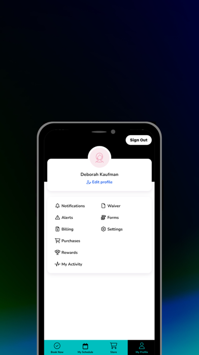 P50 Fitness Screenshot