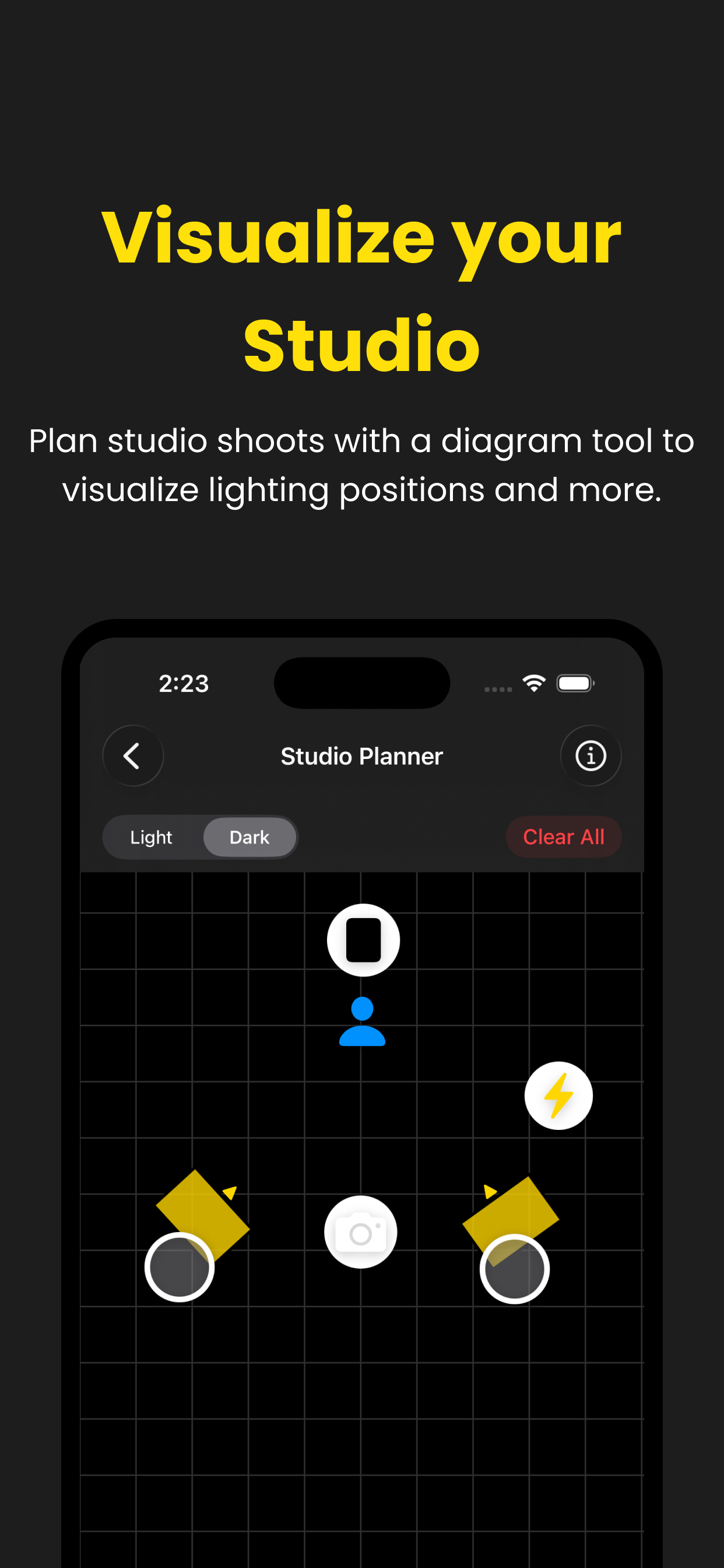 Camera Plan: Photoshoot Tools