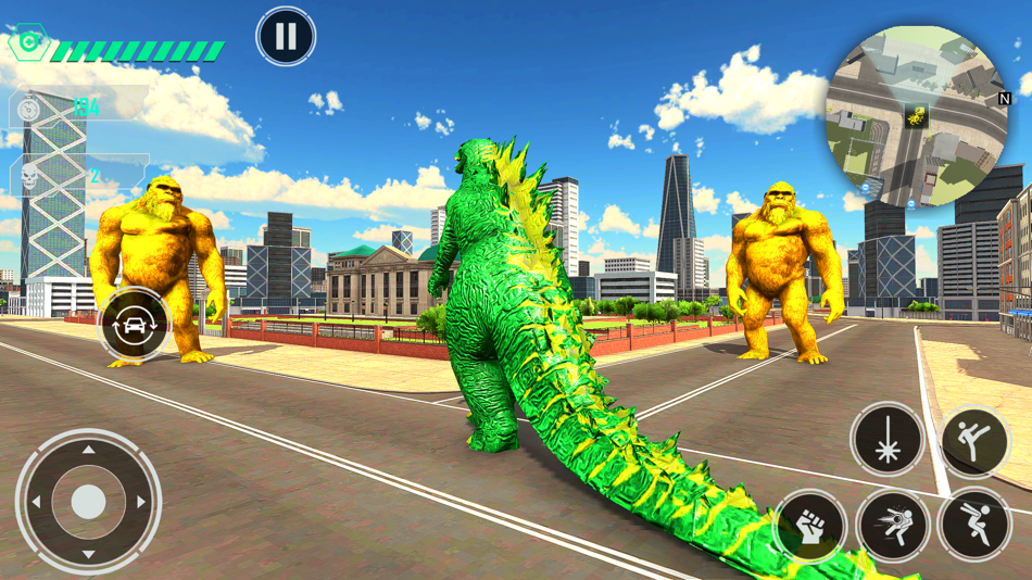 #3. Kaiju Robot Car Transform Game (iOS) 由: Qandeela Ambreen
