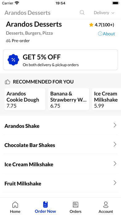 Arandos Desserts Screenshot