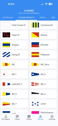 Cowes Week iPhone screenshot 1