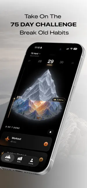 PEAK 75 hard challenge tracker screenshot 2