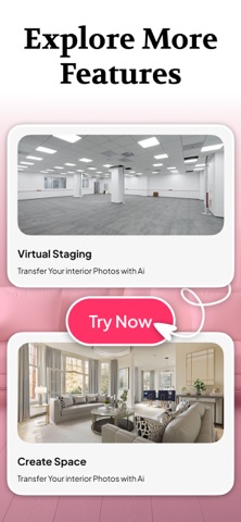 RoomGPT - Interior Design AI iPhone screenshot