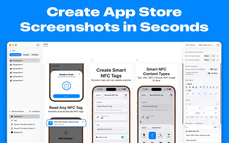 Screenshot Master for App screenshot