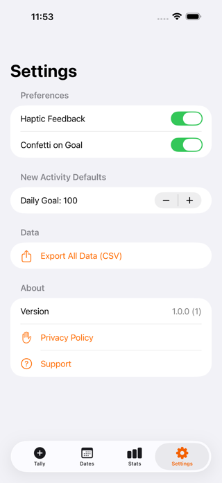Count-E - Daily Counter Screenshot 5 of 5