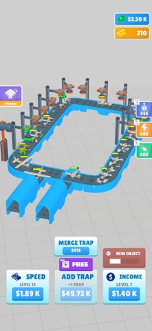 Smash It: Idle Conveyor iPhone screenshot