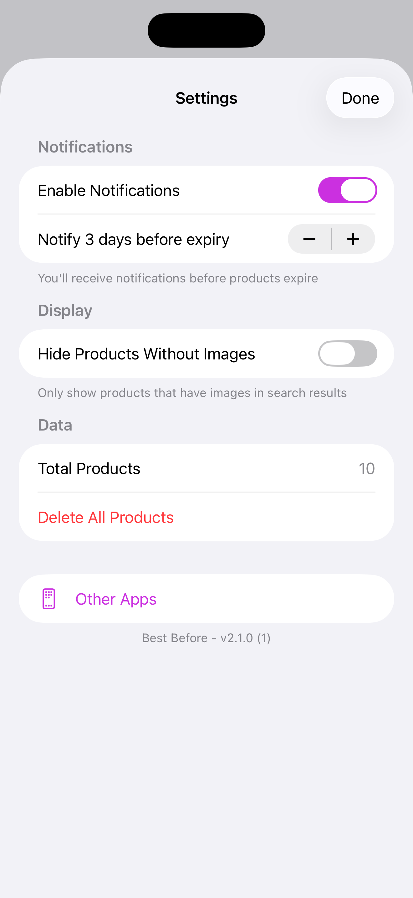 Best Before - Food Tracker screenshot 3