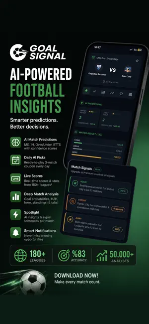 Goal Signal: AI Predictions screenshot 2