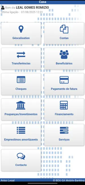 BDU-SA Mobile Banking screenshot 2