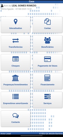 BDU-SA Mobile Banking Screenshot 2 of 10