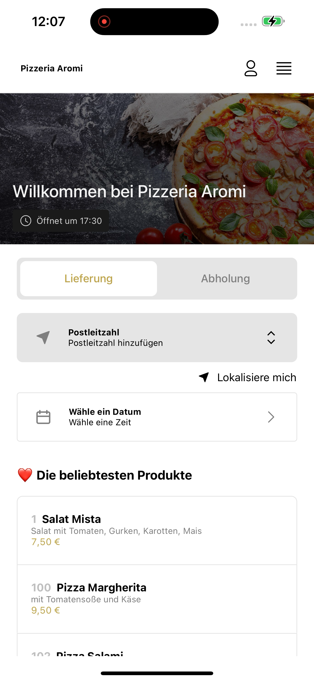Pizzeria Aromi screenshot 5