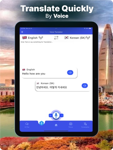 Speak & Translate Languages iPad screenshot